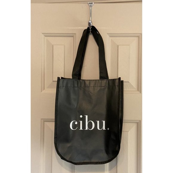 cibu Reusable Shopping Gift Bag Small Black 11 x 9 x 4 - Picture 4 of 5